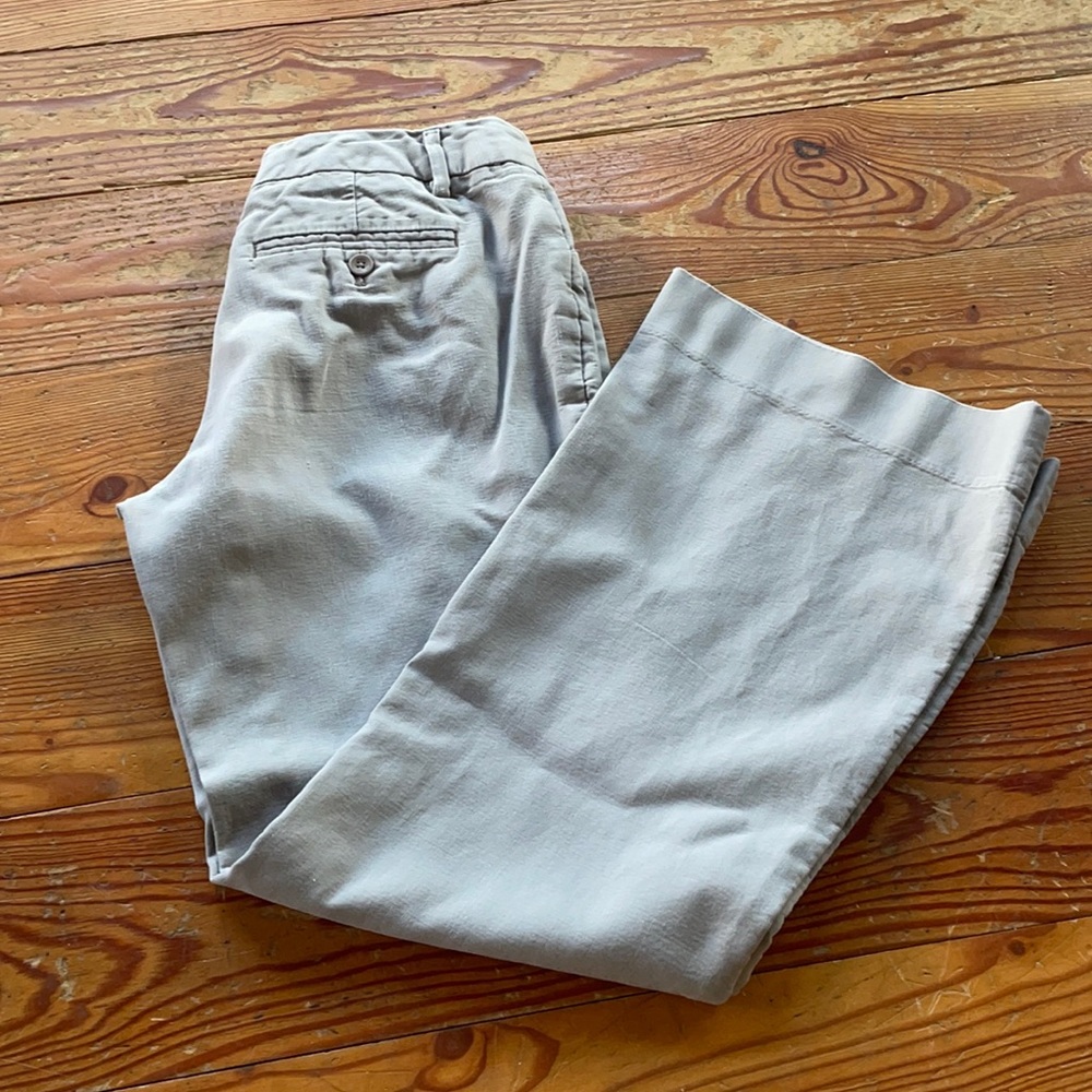 Gap wide-leg khackis